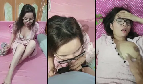 Lên giường cùng chị kế toán đang nuôi con nhỏ, vừa chịch vừa bú hết sữa còn bắt nuốt hết tinh trùng